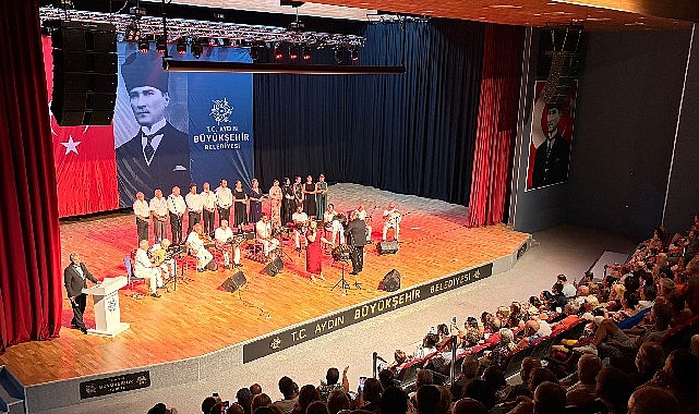 Başkan Çerçioğlu Didim’de vatandaşları Türk Sanat Müziği Korosu konseri ile buluşturdu