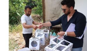 Büyükşehir’den 800 dekar araziye faydalı böcek desteği