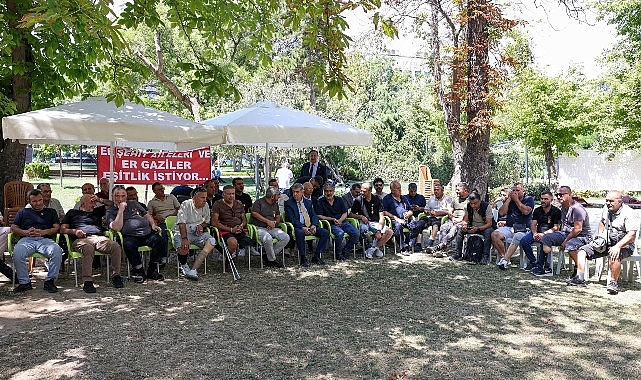 Çankaya’dan Güvenpark’taki Gazi ve Şehit Ailelerine Destek Ziyareti