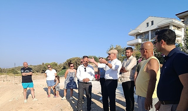 Çomarlık’ta sona gelindi: Altyapıda test aşaması başladı