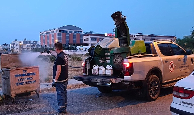 Didim Belediyesi’nden Sinek ve Haşerelere Karşı Kapsamlı Mücadele