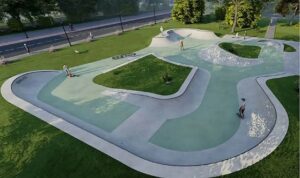 İnegöllü Gençlere Yeni Kaykay Park