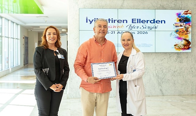 “İyileştiren Ellerden Rengârenk İzler” Sergisi Sanatseverlerle Buluştu