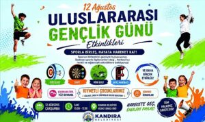 Kandıra’da 12 Ağustos Uluslararası Gençlik Günü Coşkusu Yaşanacak