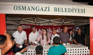 Osmangazi Belediyesi’nden Mevlit Kandili’nde Geleneksel İkram