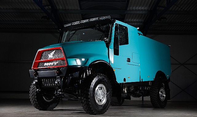 Prometeon lastikleri, Dakar şampiyonu Martin Macík’in yeni ralli kamyonu MMT EVO5’e güç veriyor