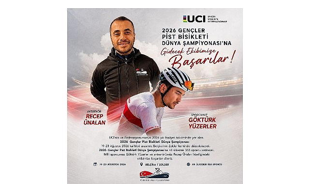 Zolder’de Dünya Şampiyonası Heyecanı: Göktürk Yüzerler Ay-Yıldızlı Forma İçin Pedal Çevirecek