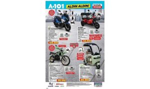 A101’den Motosiklet Tutkunlarına Yeni Modeller