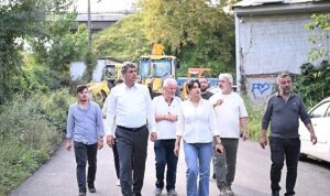 Başkan Kocaman Asfalt Çalışmalarını Yerinde İnceledi