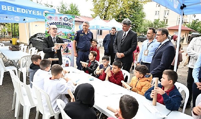 Başkan Kocaman, Derbent’te Çocukların Bilim Heyecanına Ortak Oldu