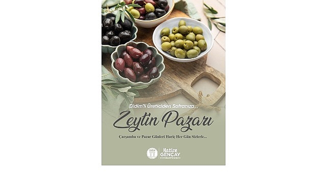Didim Belediye Başkanı Hatice Gençay: “Zeytin Üreticilerimiz İçin Yeni Bir Satış Alanı Oluşturuyoruz”