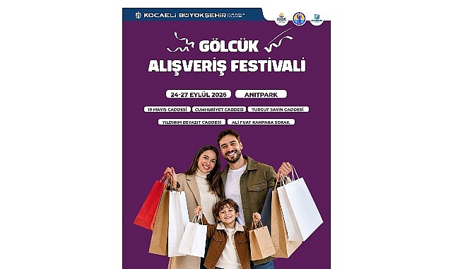 Gölcük’te alışveriş festivali kapılarını açıyor