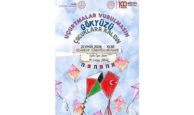 İzmir’de Uçurtmalar Gazzeli Çocuklar İçin Gökyüzüne Yükselecek