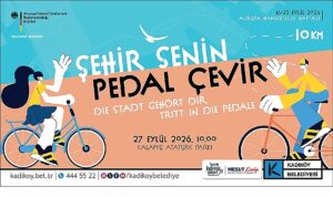Kadıköy’de “Şehir Senin, Pedal Çevir” etkinliği