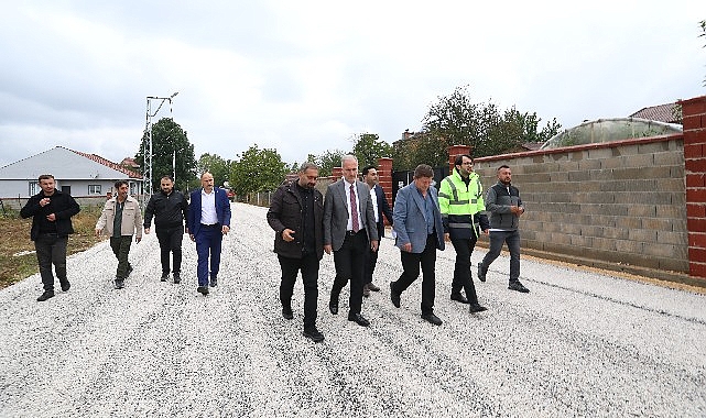 Kurşunlu Mahallesinde 8 Sokakta Sathi Kaplama Yapıldı