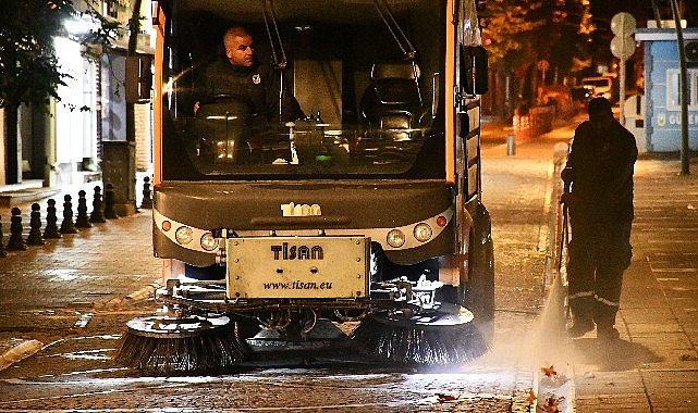 Lüleburgaz uyanmadan temizlik başlıyor