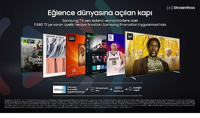 Samsung’dan eğlence dünyasının kapılarını aralayan kampanya!
