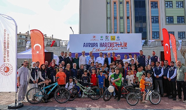 Selçuklu’da Avrupa Hareketlilik Haftası’na özel bisiklet etkinliği