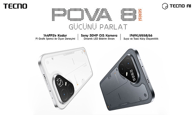 TECNO POVA 8 Serisi Türkiye’de Satışta!