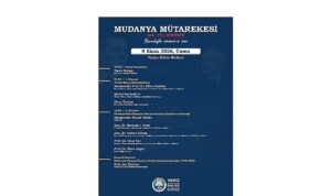 Mudanya’da Mütareke’nin 104. Yılına Üç Günlük Program